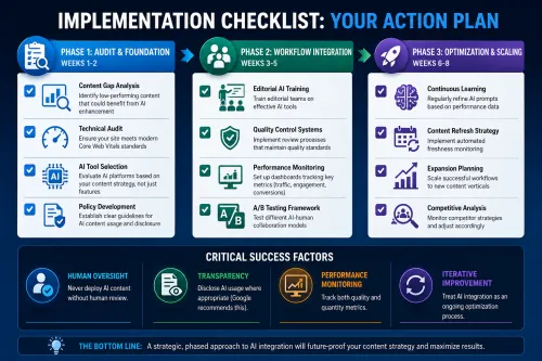 Implementation Checklist: Your Action Plan